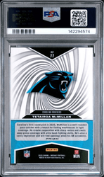 Graded 2025 Panini Mosaic Tetairoa McMillan #11 Storm Mosaic Rookie RC Football Card PSA 10 Gem Mint (ONLINE ORDER ONLY)
