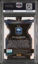 Graded 2020 Panini Select UEFA Euro Kylian Mbappe #51 Soccer Card PSA 10 Gem Mint (ONLINE ORDER ONLY)