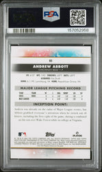 Graded 2024 Topps Inception Andrew Abbott #80 Rookie RC Baseball Card PSA 10 Gem Mint (ONLINE ORDER ONLY)