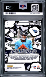 Graded 2025 Panini Donruss Optic Cam Ward #1 My House Rookie RC Football Card PSA 10 Gem Mint (ONLINE ORDER ONLY)