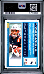 Graded 2025 Panini Donruss Optic TreVeyon Henderson #248 Rookie RC Football Card PSA 9 Mint (ONLINE ORDER ONLY)