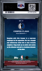 Graded 2025 Topps Cooper Flagg #8B-31 8-Bit Ballers Rookie RC Basketball Card PSA 8 Near Mint (ONLINE ORDER ONLY)