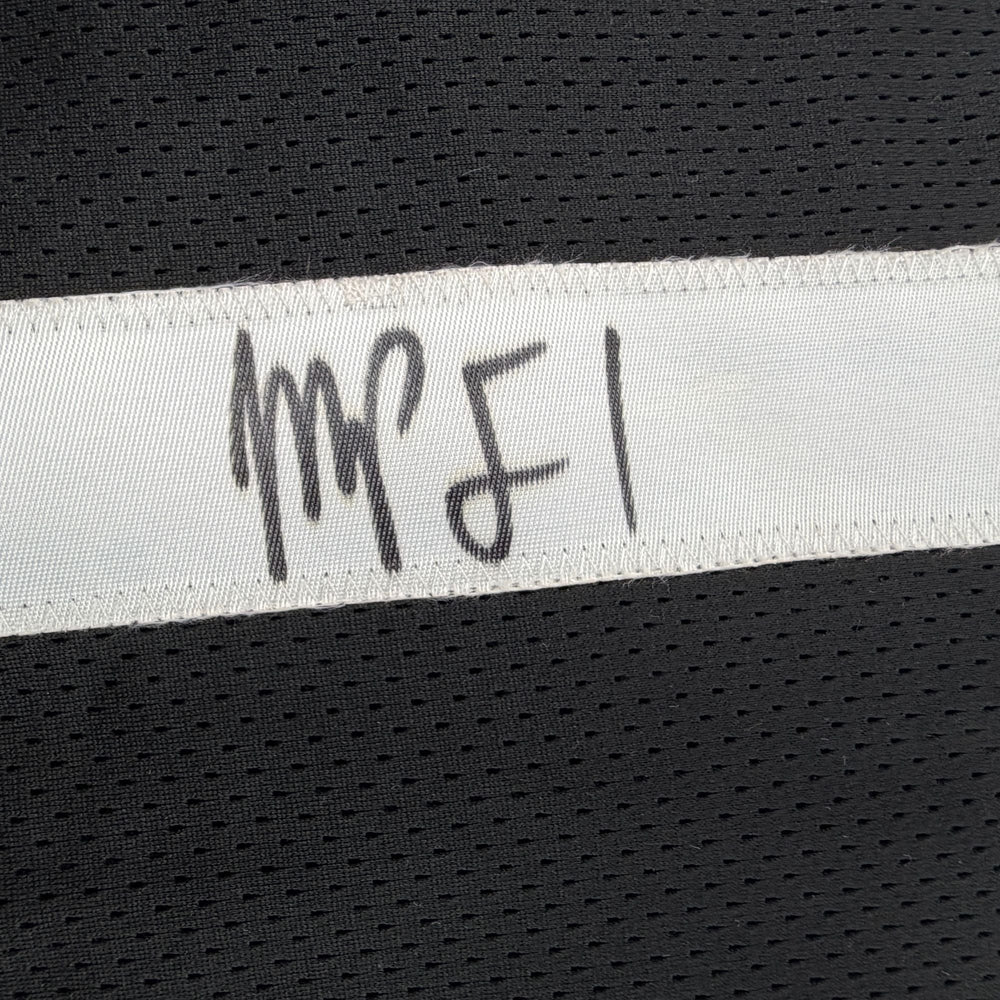 Autographed/Signed Michael Porter Jr Brooklyn Black Basketball Jersey JSA COA (ONLINE ORDER ONLY)