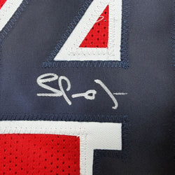 Autographed/Signed Lamar Odom United States USA Olympics Red Basketball Jersey JSA COA (ONLINE ORDER ONLY)