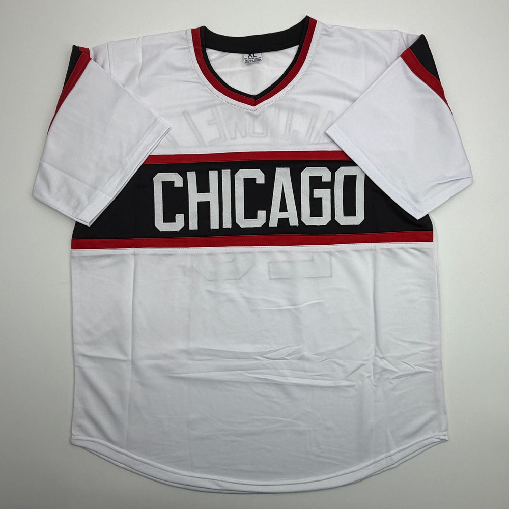 Autographed/Signed Jack McDowell Chicago White Retro Baseball Jersey Beckett BAS COA (ONLINE ORDER ONLY)