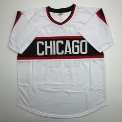 Autographed/Signed Jack McDowell Chicago White Retro Baseball Jersey Beckett BAS COA (ONLINE ORDER ONLY)