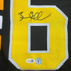 Autographed/Signed Brad Marchand Boston Black Hockey Jersey JSA COA (ONLINE ORDER ONLY)