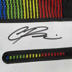 Autographed/Signed Christian Braun Denver Black Rainbow Basketball Jersey Beckett BAS COA (ONLINE ORDER ONLY)