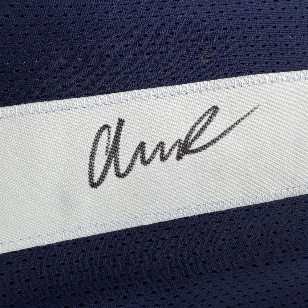 Autographed/Signed Abdul Carter Penn State Blue College Football Jersey Beckett BAS COA (ONLINE ORDER ONLY)