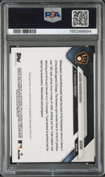 Graded 2025 Topps Now Jacob Misiorowski #833B Auto Red Foil /5 Rookie RC Baseball Card Authentic Auto PSA 10 Gem Mint (ONLINE ORDER ONLY)