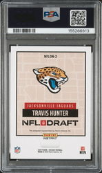 Graded 2025 Panini Instant Travis Hunter #NFLDN2 NFL Draft Night Auto Rookie RC Football Card Authentic Auto PSA 10 Gem Mint (ONLINE ORDER ONLY)