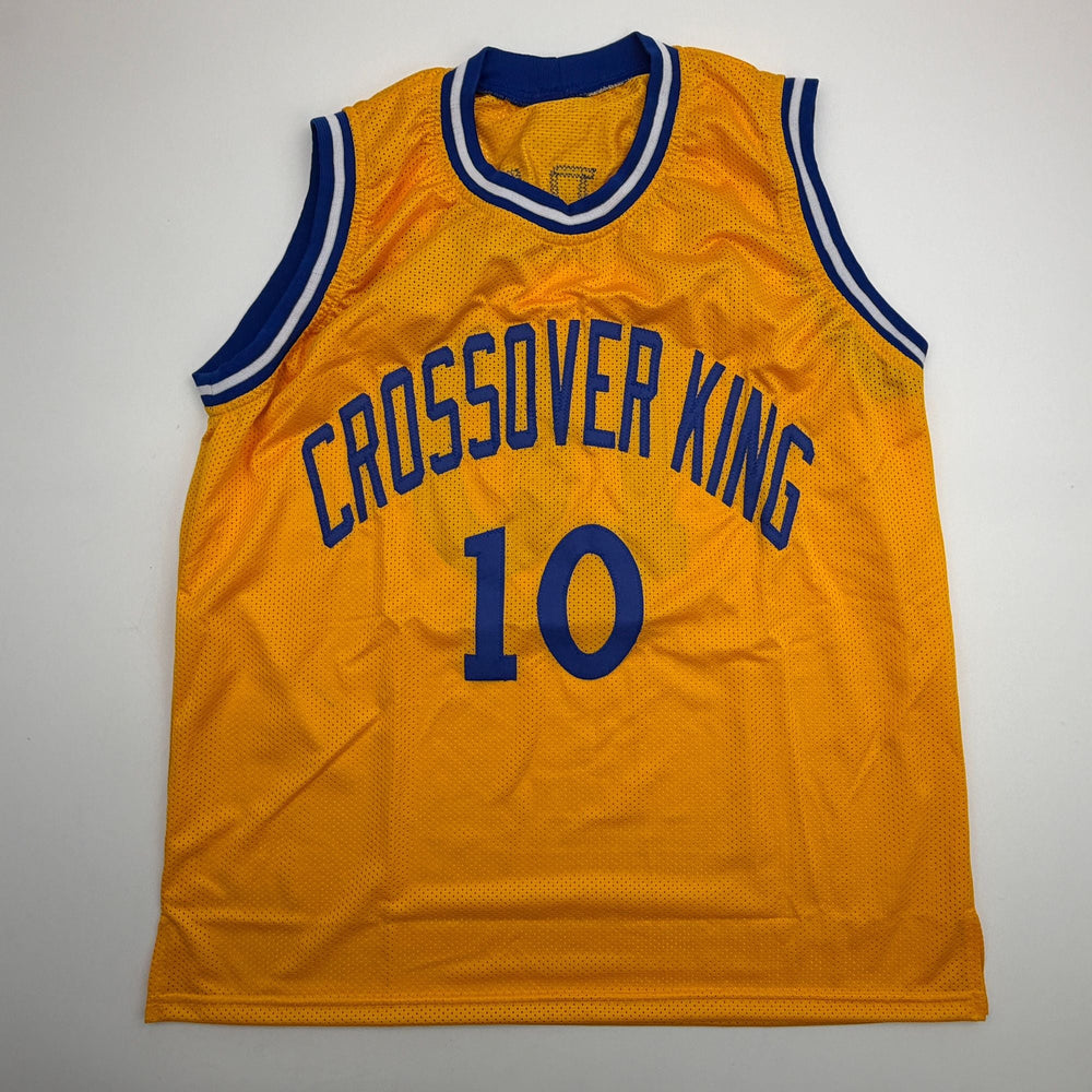 Autographed/Signed Tim Hardaway Golden State Yellow Basketball Jersey Beckett BAS COA (ONLINE ORDER ONLY)
