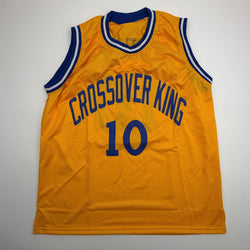 Autographed/Signed Tim Hardaway Golden State Yellow Basketball Jersey Beckett BAS COA (ONLINE ORDER ONLY)