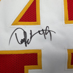 Autographed/Signed Tony Richardson Kansas City Red Football Jersey Beckett BAS COA (ONLINE ORDER ONLY)