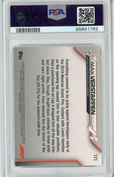 Graded 2020 Topps Chrome F1 Max Verstappen #171 Sapphire Edition F1 Racing Card PSA 10 Gem Mint (ONLINE ORDER ONLY)