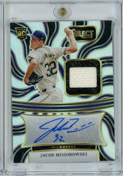 2025 Panini Select Jacob Misiorowski #AM-JM RPA Auto /99 Rookie RC Baseball Card (ONLINE ORDER ONLY)