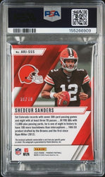 Graded 2025 Panini Phoenix Shedeur Sanders #ARJSSS Patch Autograph 10/10 Rookie RC Football Card PSA 10 Auto Gem Mint (ONLINE ORDER ONLY)