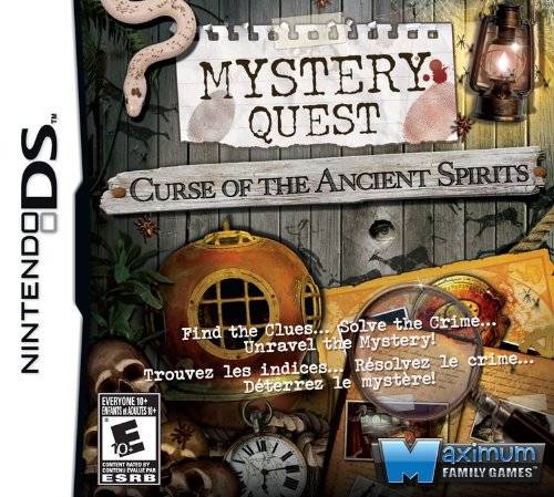 Mystery Quest: Curse of the Ancient Spirits (Nintendo DS) (ONLINE ORDER ONLY)