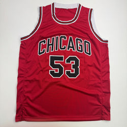 Autographed/Signed Artis Gilmore Chicago Red Basketball Jersey JSA COA (ONLINE ORDER ONLY)