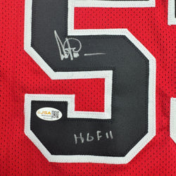 Autographed/Signed Artis Gilmore Chicago Red Basketball Jersey JSA COA (ONLINE ORDER ONLY)