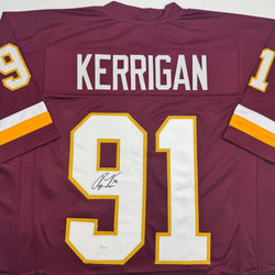 Autographed/Signed Ryan Kerrigan Washington Maroon Football Jersey JSA COA (ONLINE ORDER ONLY)