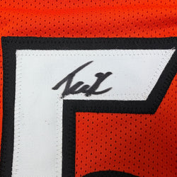 Autographed/Signed Tee Higgins Cincinnati Orange Football Jersey Beckett BAS COA (ONLINE ORDER ONLY)
