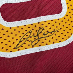 Framed Autographed/Signed Jaylin Lane 35x39 Washington Maroon Football Jersey JSA COA (ONLINE ORDER ONLY)