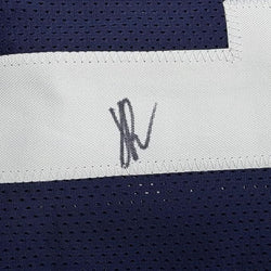Framed Autographed/Signed Jaylen Reed 35x39 Penn State Blue College Football Jersey JSA COA (ONLINE ORDER ONLY)