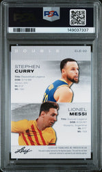 Graded 2024 Leaf Special Release Lionel Messi Stephen Curry #ELE32 Exclusive Legends Edition Soccer Card PSA 10 Gem Mint (ONLINE ORDER ONLY)