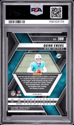 Graded 2025 Panini Mosaic Quinn Ewers #308 Pink Camo Rookie RC Football Card PSA 10 Gem Mint (ONLINE ORDER ONLY)