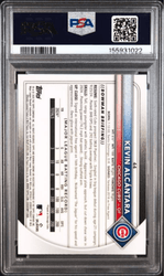 Graded 2025 Topps Bowman Chrome Sapphire Edition Kevin Alcantara #44 Gold /50 Rookie RC Baseball Card PSA 10 Gem Mint (ONLINE ORDER ONLY)