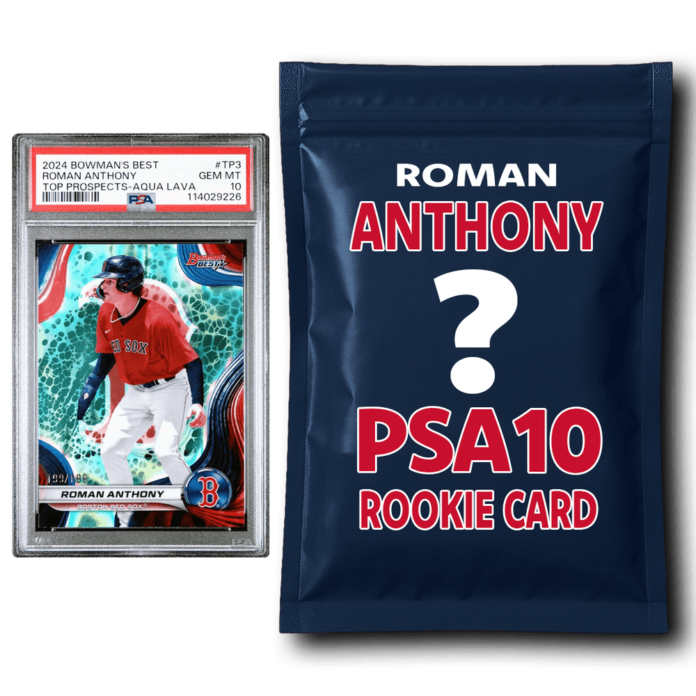 Roman Anthony PSA 10 Graded Rookie Baseball Card Mystery Pack (ONLINE ORDER ONLY)