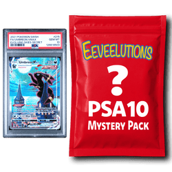 Eeveelutions PSA 10 Graded PKM Card Mystery Pack Trading Card Game