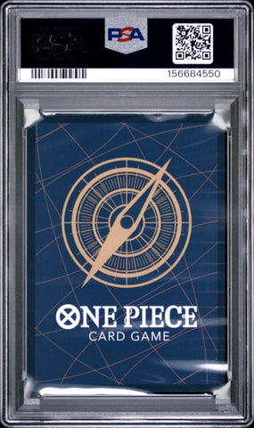 Graded 2024 One Piece Stussy #085 OP07 EN Alt Art Trading Card Game PSA 10 Gem Mint (ONLINE ORDER ONLY)
