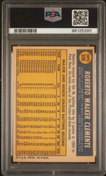 Graded 1970 Topps Roberto Clemente #350 Baseball Card PSA 5 Excellent (ONLINE ORDER ONLY)