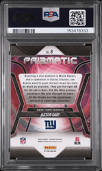 Graded 2025 Panini Prizm Jaxson Dart #6 Prizmatic Silver Prizm Rookie RC Football Card PSA 10 Gem Mint (ONLINE ORDER ONLY)
