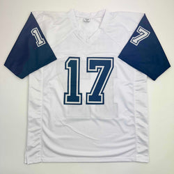 Autographed/Signed Brandon Aubrey Dallas Color Rush Football Jersey Beckett BAS COA