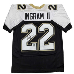 Autographed/Signed Mark Ingram II New Orleans Black Alternate Football Jersey JSA COA
