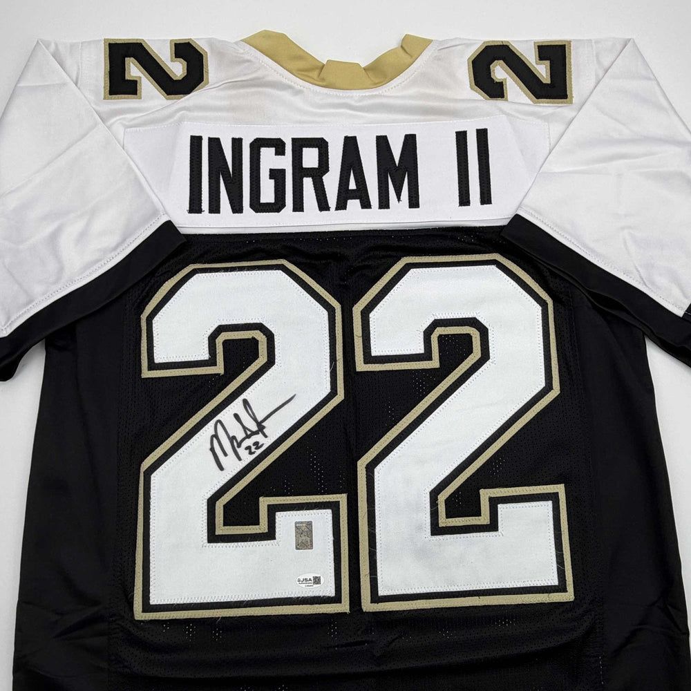 Autographed/Signed Mark Ingram II New Orleans Black Alternate Football Jersey JSA COA
