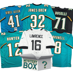 Autographed/Signed Jacksonville Football Jersey Mystery Box with PSA JSA or Beckett COA