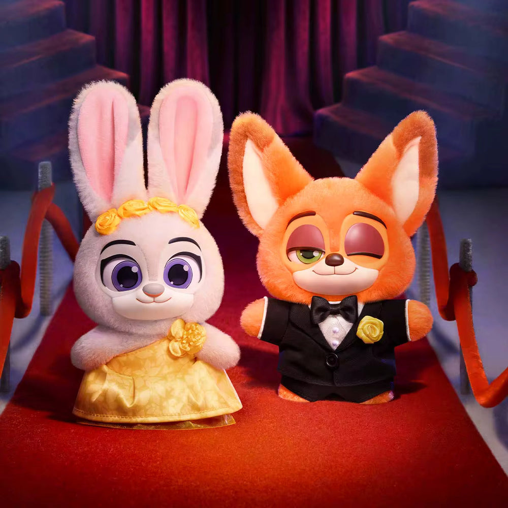 POP MART Zootopia Ace Duo Plush Pendant Blind Box (ONLINE ORDER ONLY)