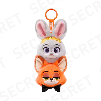POP MART Zootopia Ace Duo Plush Pendant Blind Box (ONLINE ORDER ONLY)