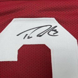 Framed Autographed/Signed Trent Richardson 35x39 Roll Tide Alabama Red College Football Jersey Beckett BAS COA (ONLINE ORDER ONLY)