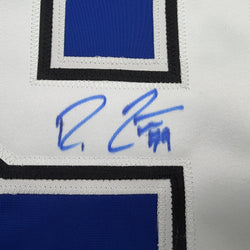 Autographed/Signed Ross Colton Tampa Bay Blue Hockey Jersey Beckett BAS COA (ONLINE ORDER ONLY)