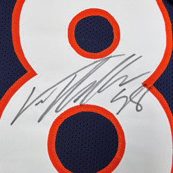 Autographed/Signed Von Miller Denver Blue Football Jersey Beckett BAS COA (ONLINE ORDER ONLY)