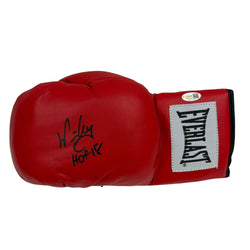 Autographed/Signed Winky Wright HOF 18 Red Everlast Boxing Glove JSA COA (ONLINE ORDER ONLY)