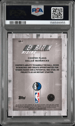 Graded 2025 Topps Chrome Cooper Flagg #GR1 Generation Rising Rookie RC Basketball Card PSA 10 Gem Mint (ONLINE ORDER ONLY)