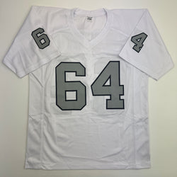Autographed/Signed Richie Incognito Las Vegas Oakland Color Rush Football Jersey Beckett BAS COA (ONLINE ORDER ONLY)