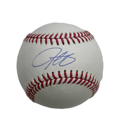 Autographed/Signed Derrek Lee Rawlings Official Major League Baseball ROML Beckett BAS COA