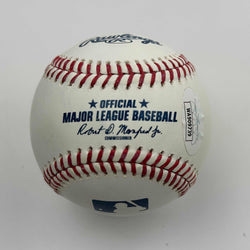 Autographed/Signed Steve Garvey Rawlings Official Major League Baseball ROML JSA COA Auto